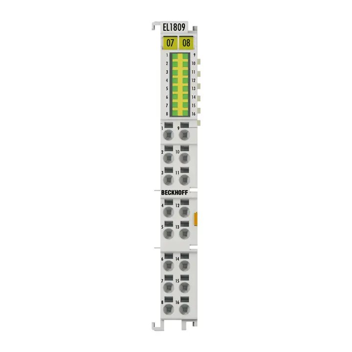 Beckhoff EL1809 | 16-channel digital input, 24 V DC, 3 ms