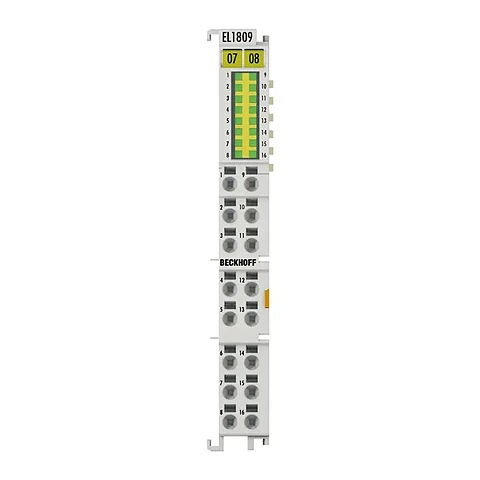 Beckhoff EL1809 | 16-channel digital input, 24 V DC, 3 ms