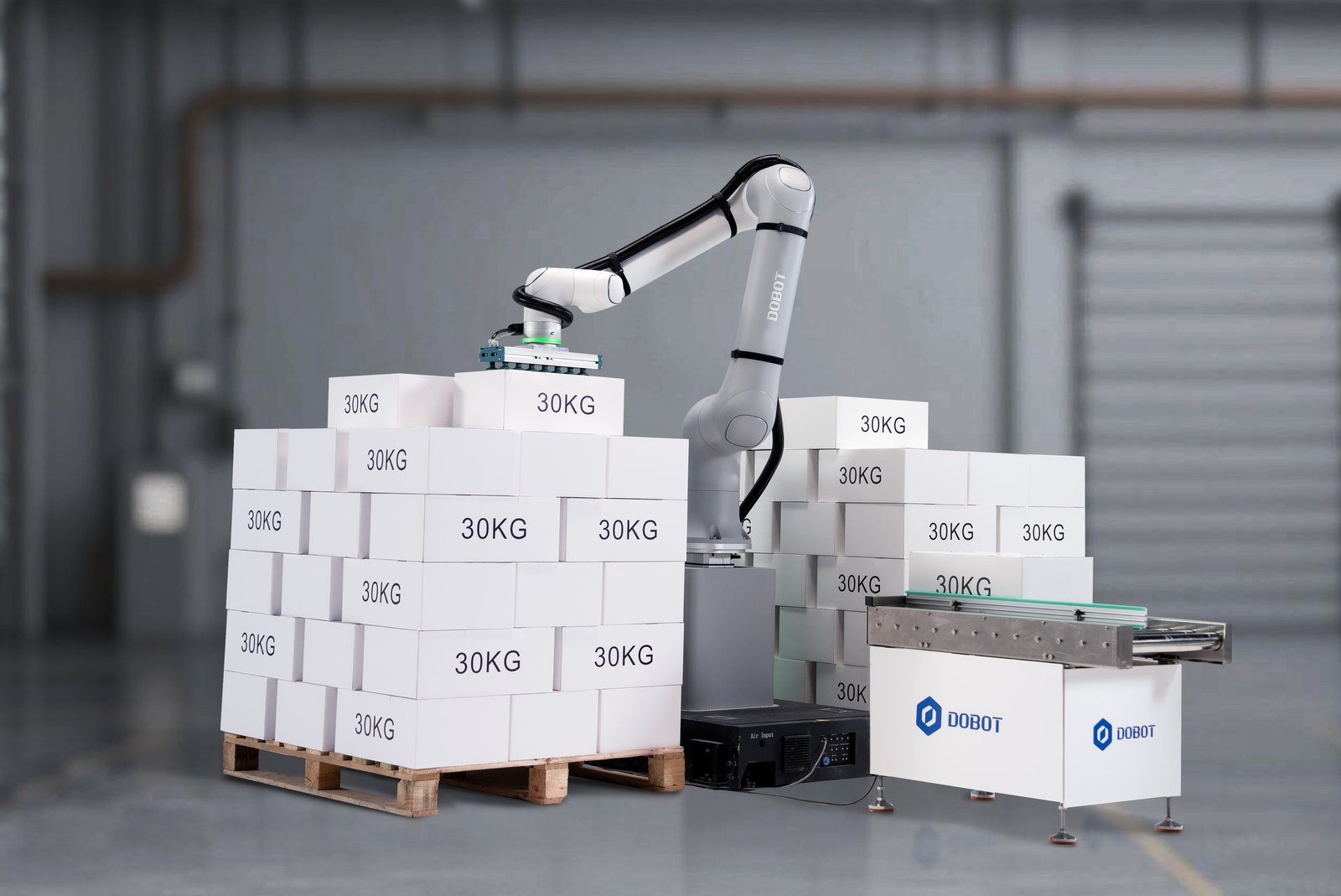 DOBOT CR30H Columnar Palletizing Workstation