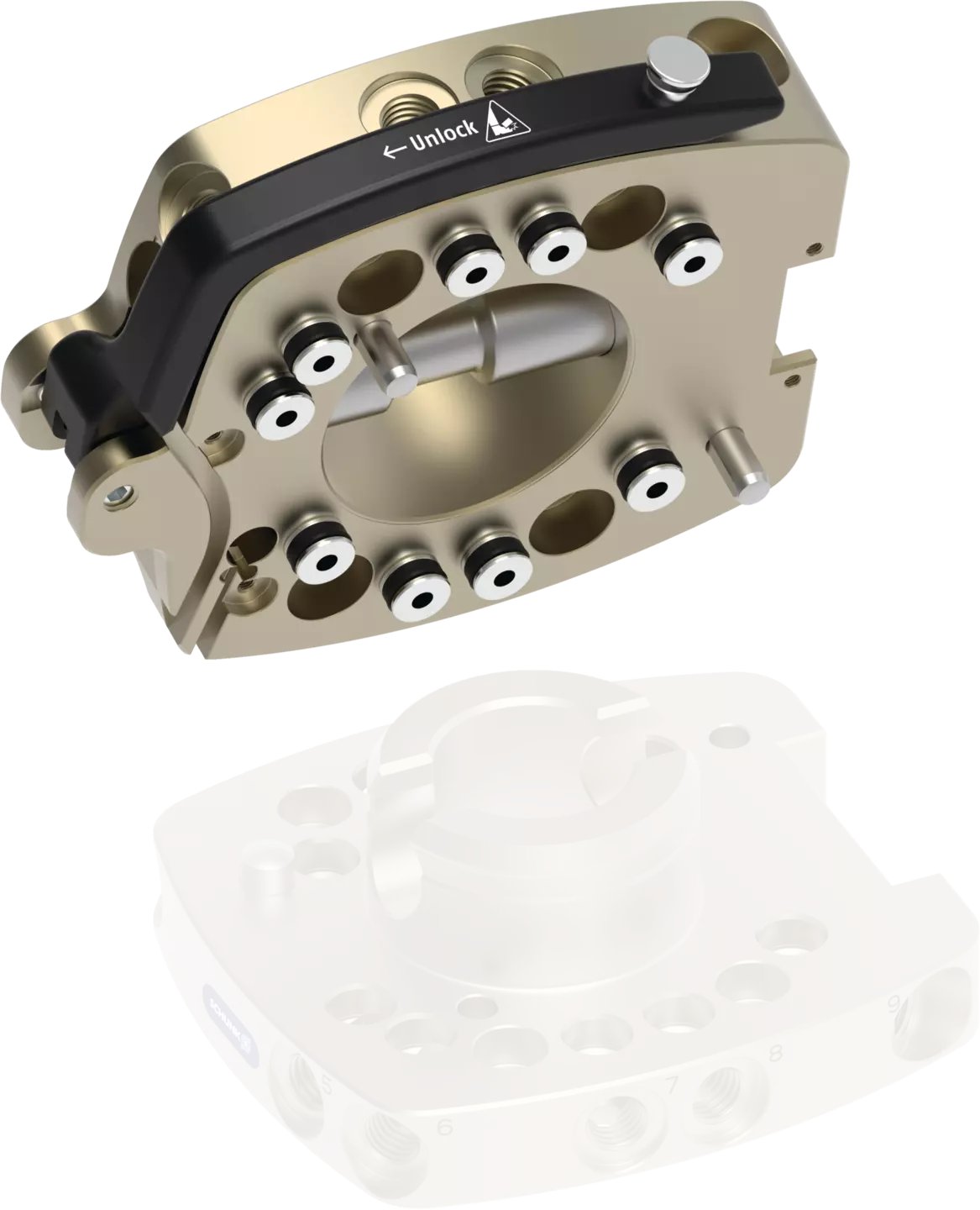 SCHUNK CMS 080-K-B Manuelles Wechselsystem