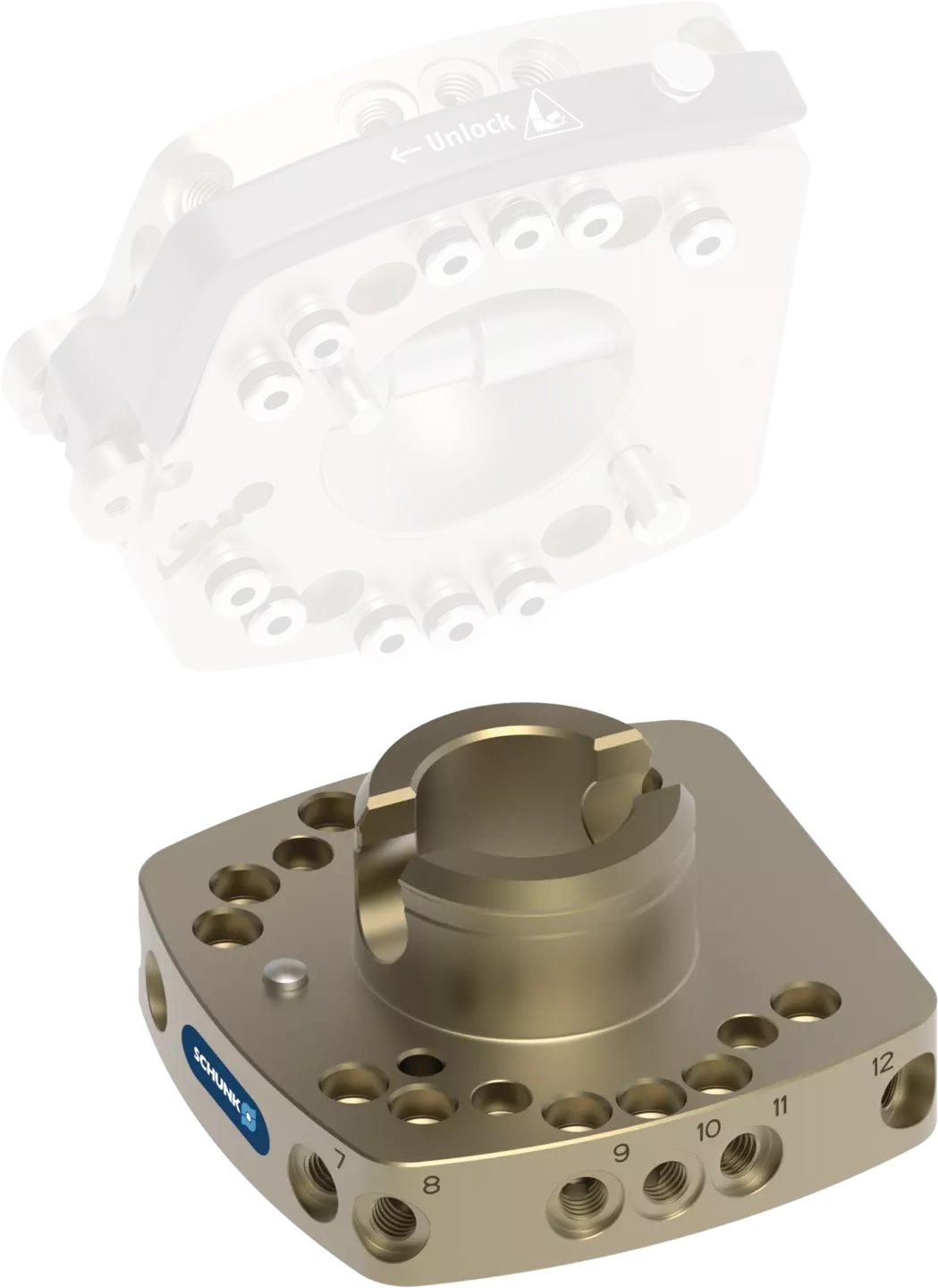 SCHUNK CMS 100-A Manuelles Wechselsystem