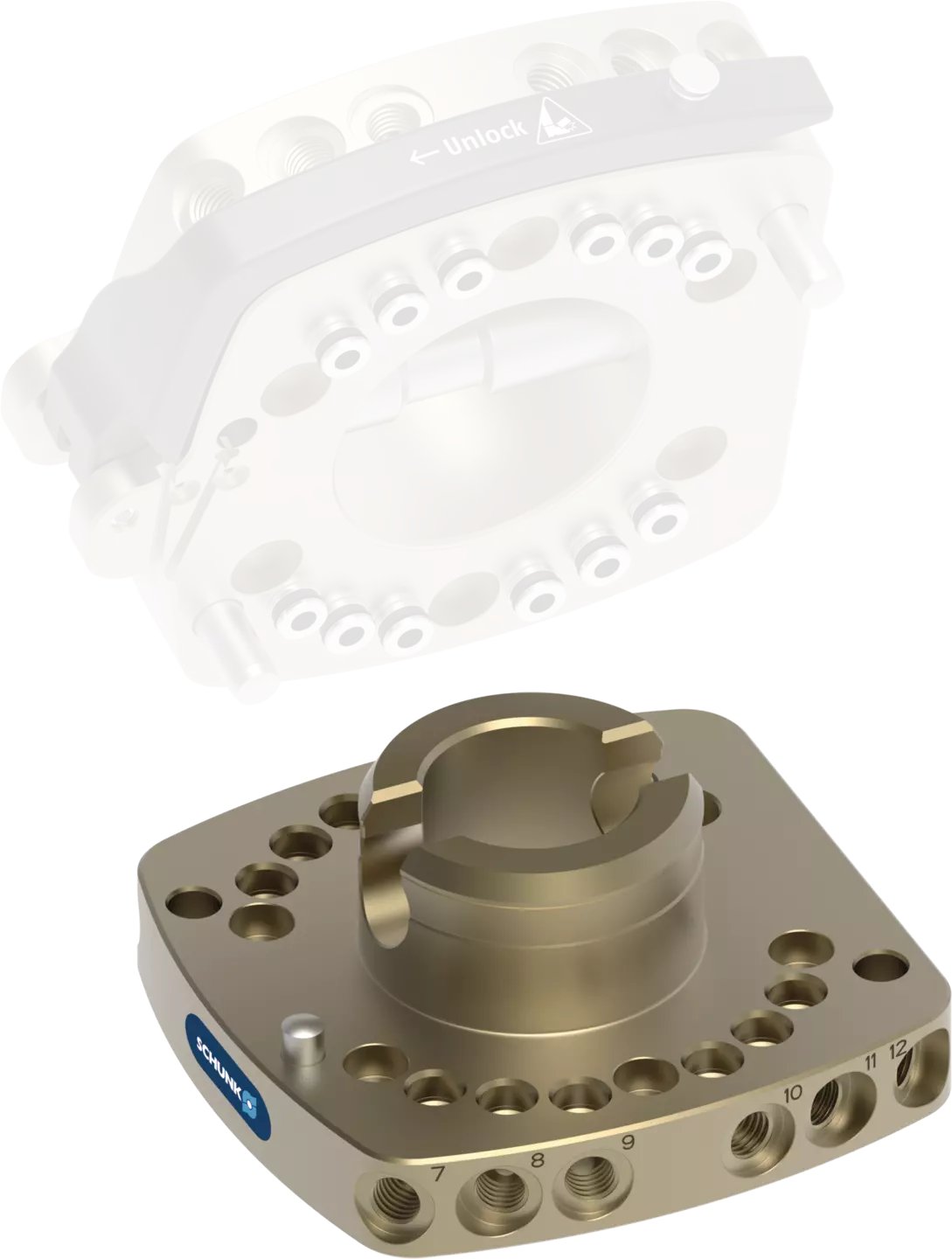 SCHUNK CMS 125-A Manuelles Wechselsystem